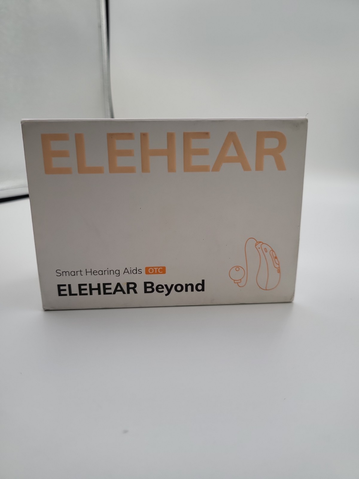 Elehear Beyond Smart Hearing Aids OTC-New with dirty retail box