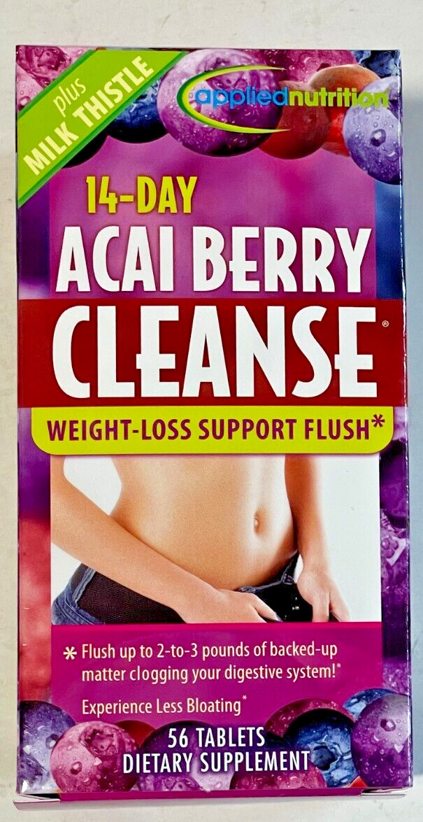 Applied Nutrition 14-Day Acai Berry Cleanse Dietary Supplement (56 Tablets)