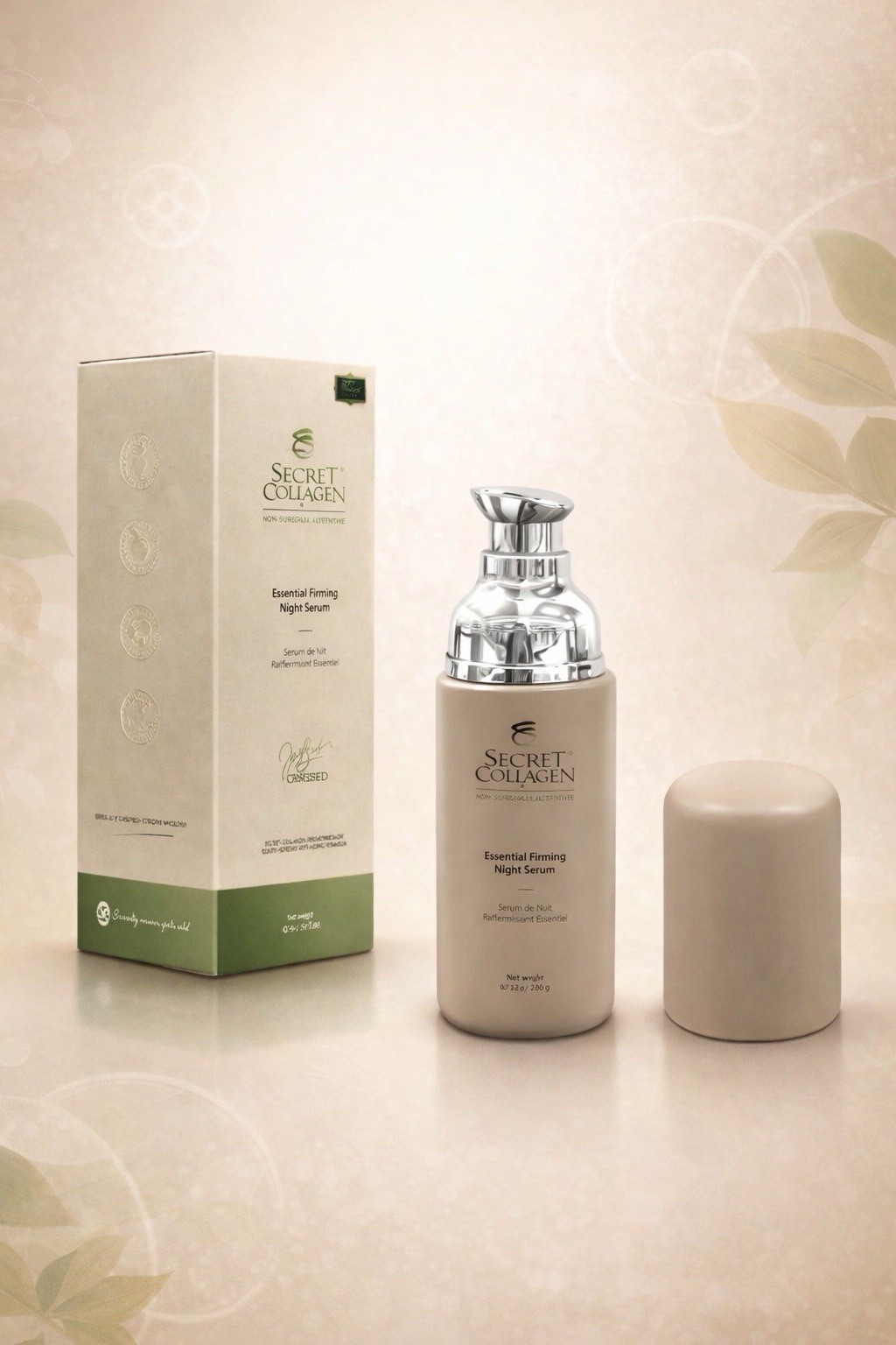 Secret Collagen Essential Firming Night Serum Retinol Anti Aging