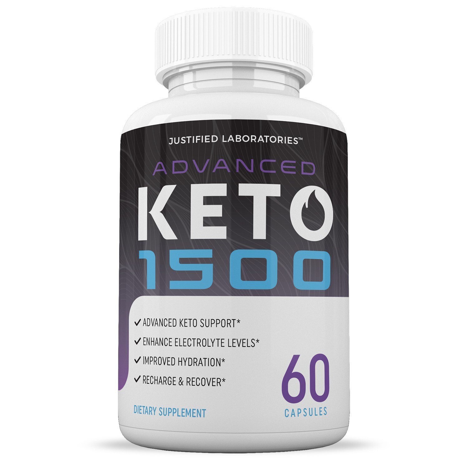 Advanced Keto 1500 Keto ACV Pills 1275MG New Improved Formula 3 Pack