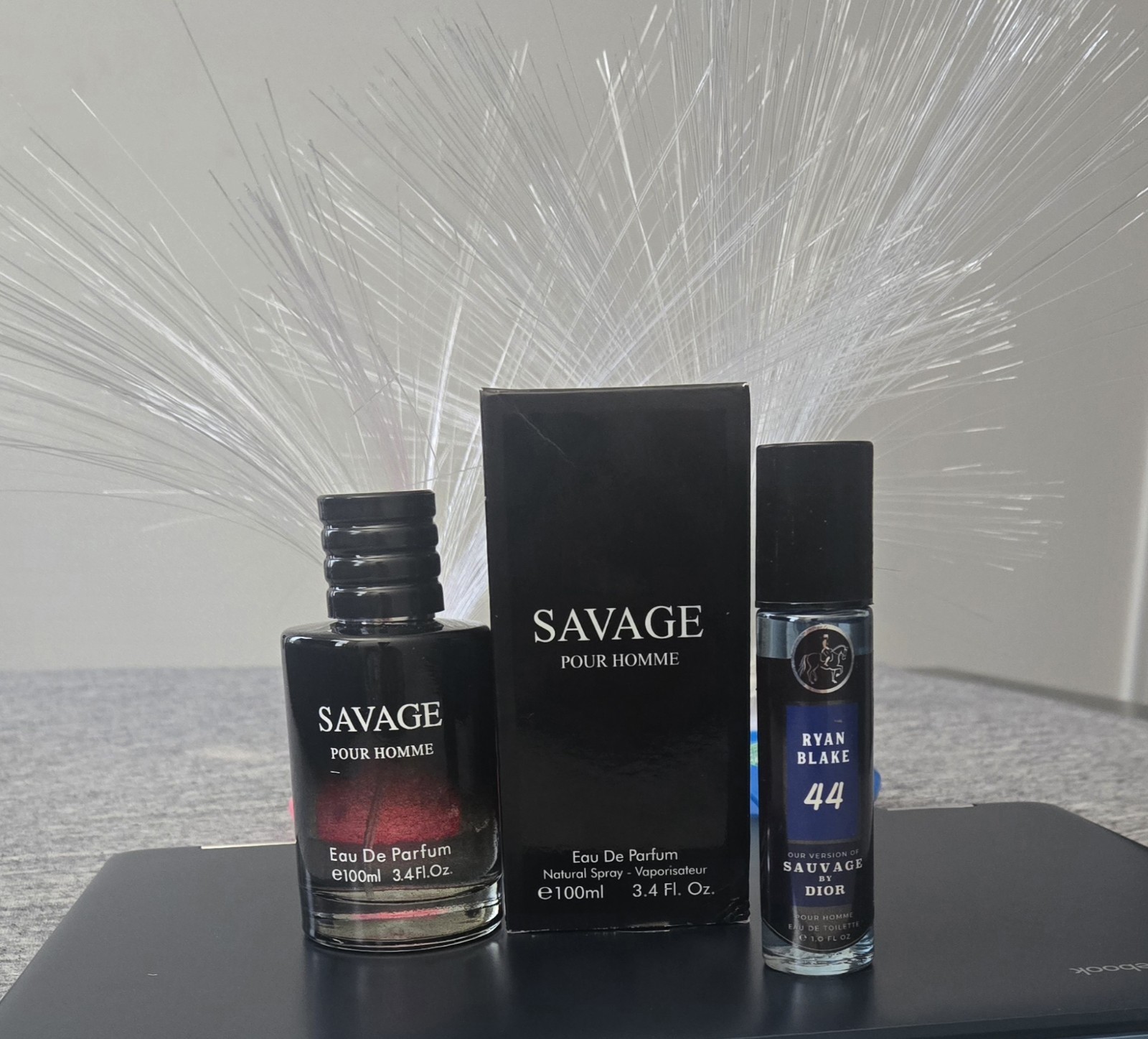 Savage Savage Pour Homme Eau de Parfum Spray for Men, Regular 3.4 fl oz