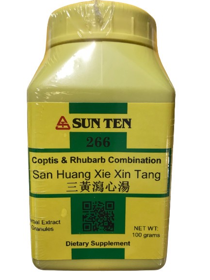 Sun Ten – Coptis & Rhubarb Combination Granules / San Huang Xie Xin Tang / 三黃瀉心湯
