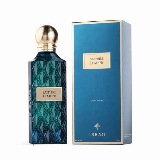 IBRAQ | SAPPHIRE LEATHER | EAU DE PARFUM | 5FL OZ | SPRAY