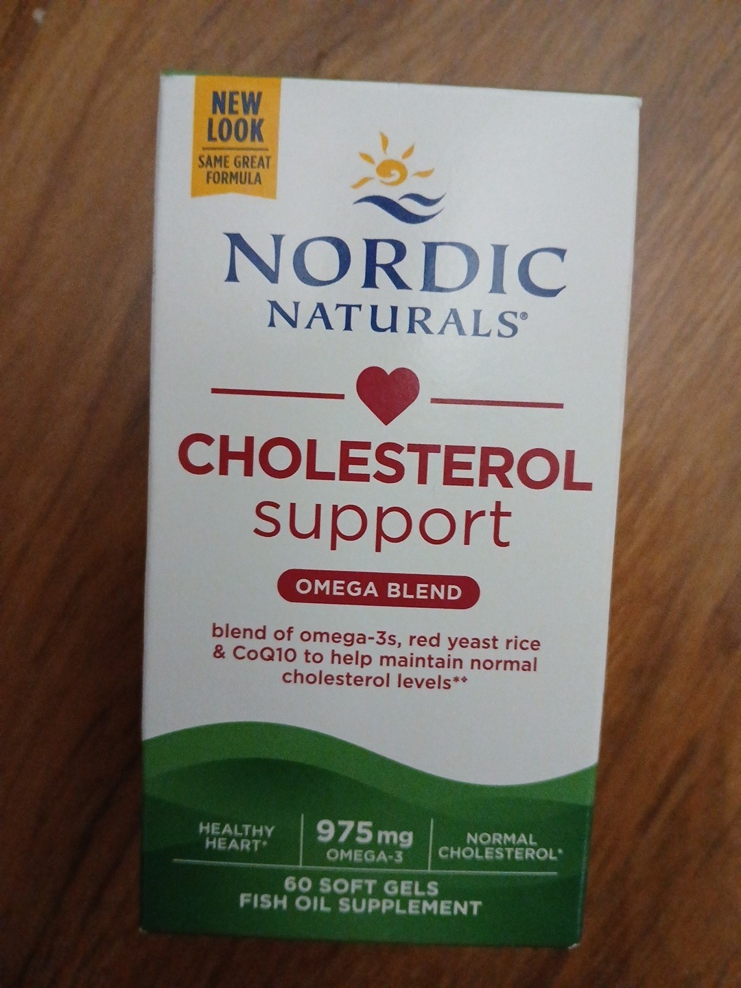 Nordic Naturals Cholesterol Support Omega Blend, 60 Soft Gels