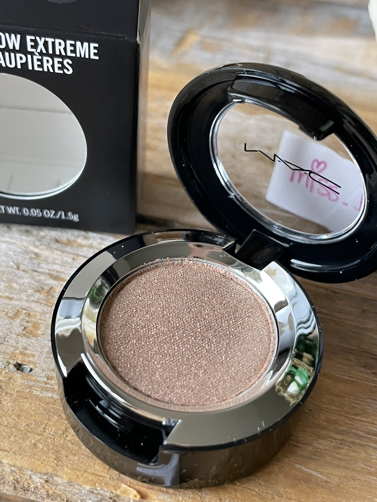 MAC Dazzleshadow Extreme Single Eyeshadow, Yes To Sequins, New .05oz