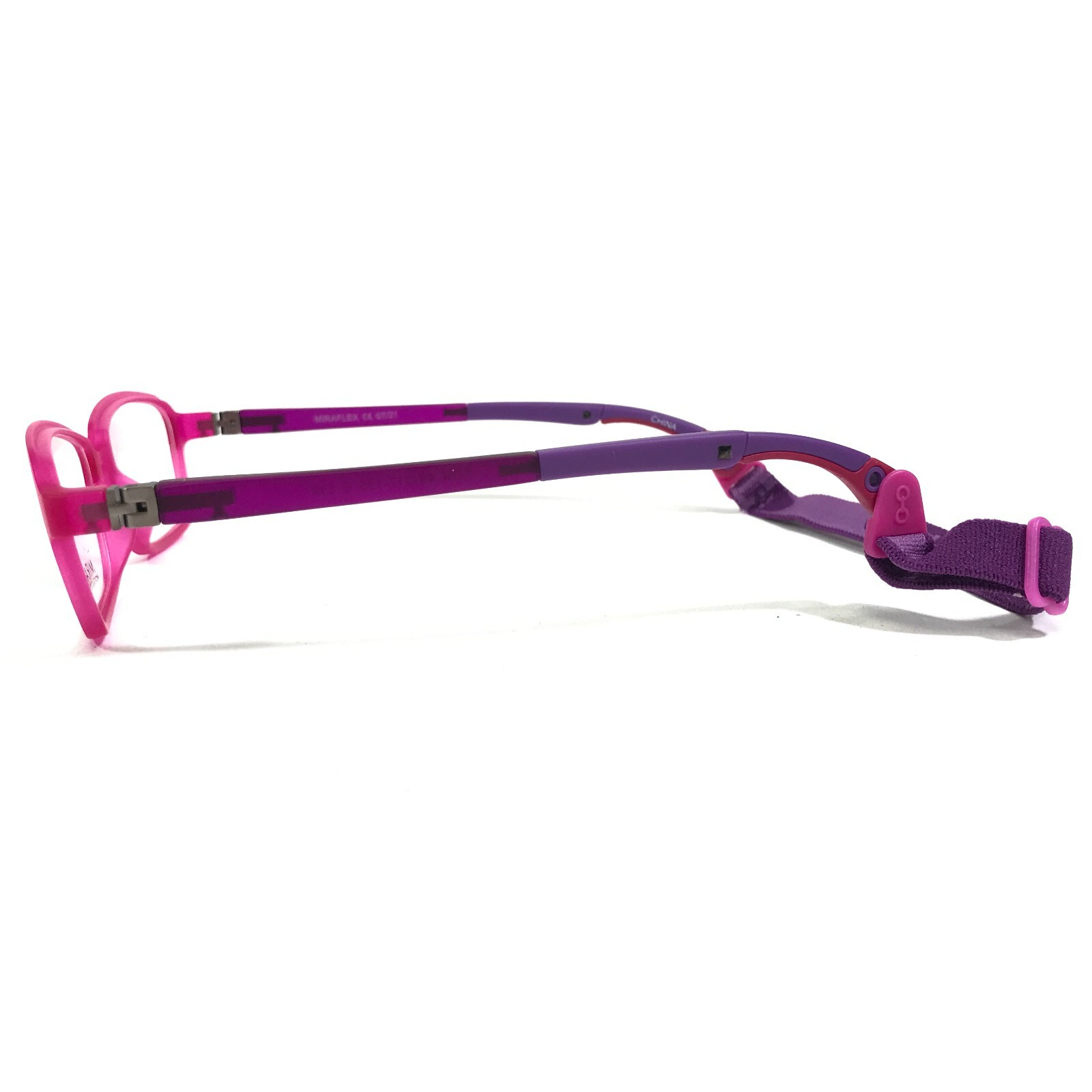 Miraflex Kids Eyeglasses Frames TOM C.139 Purple Pink Rectangular 49-17-135