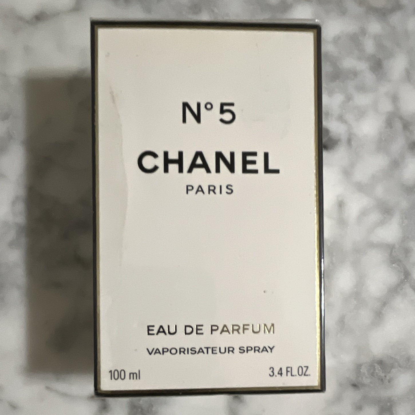CHANEL N°5 Eau de Parfum Spray Vaporisateur 3.4 fl oz (100 ml) sealed