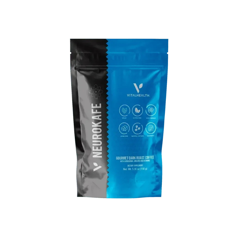 VitalHealth V NeuroKafe Gourmet Dark Roast Coffee | New Sealed EXP 2027