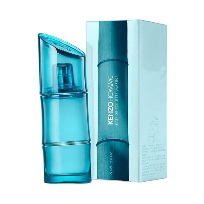 KENZO Homme Eau de Toilette Marine EDT Spray 2 fl oz 60 ml New