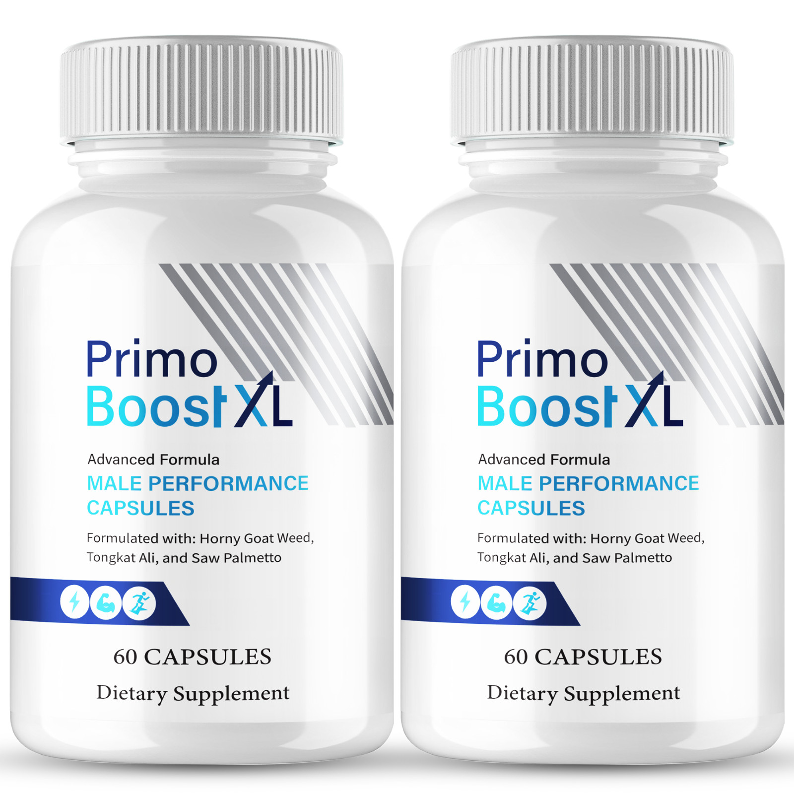 Primo Boost XL Capsules, Official PrimoBoostXL Supplement Pills (2 Pack)