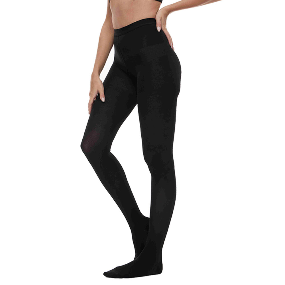 1 Pair Ladies Women Medium Weight Compression Pantyhose 20-30mmHg Support Tights