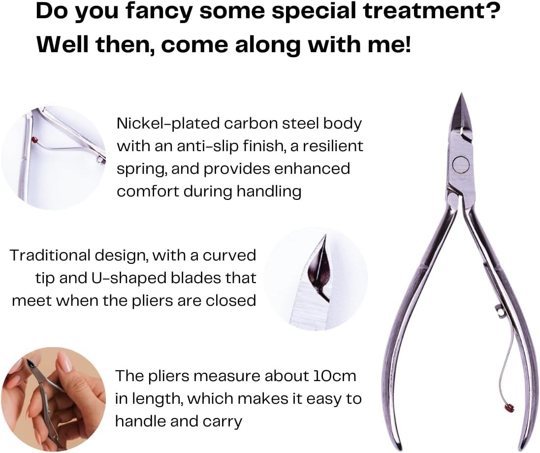Cuticle Nipper Super Sharp – MUNDIAL 522-AP – Alicate De Cuticula