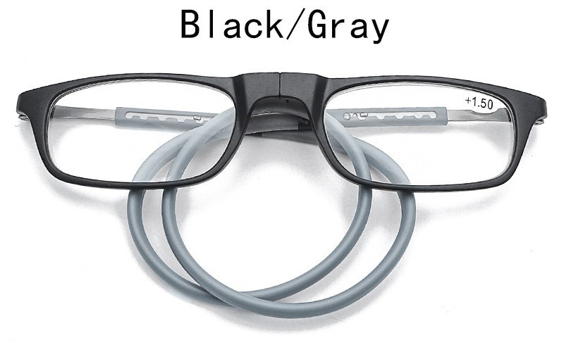 Portable Magnetic Neck-Hanging Reading Glasses 100 Degrees to 350 Degrees