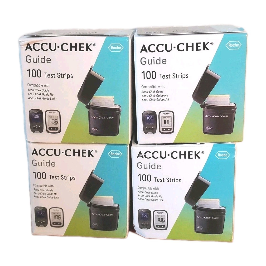 400 Accu-Chek Guide Blood Glucose Test Strips Expires 9/27