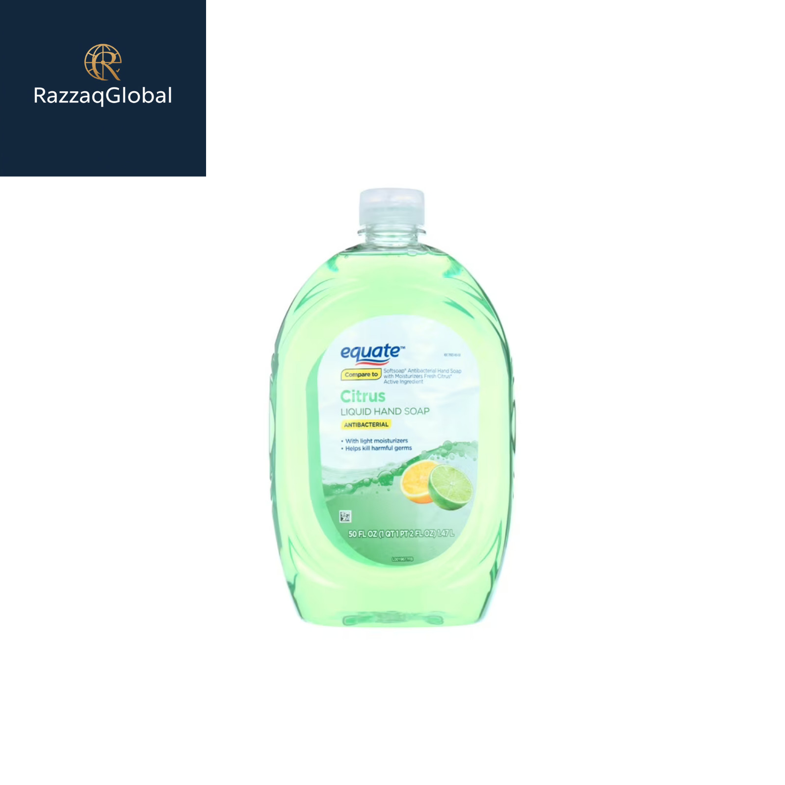 Equate Antibacterial Hand Soap, Fresh Citrus, 50 fl oz