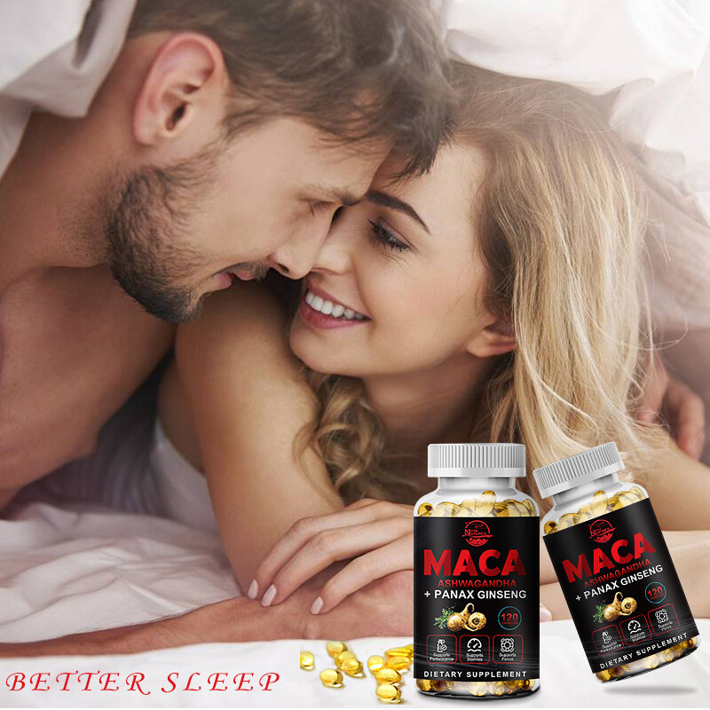 Maca Root 10000mg | Korean Panax Ginseng | Ashwagandha Booster & Thicker Bigger