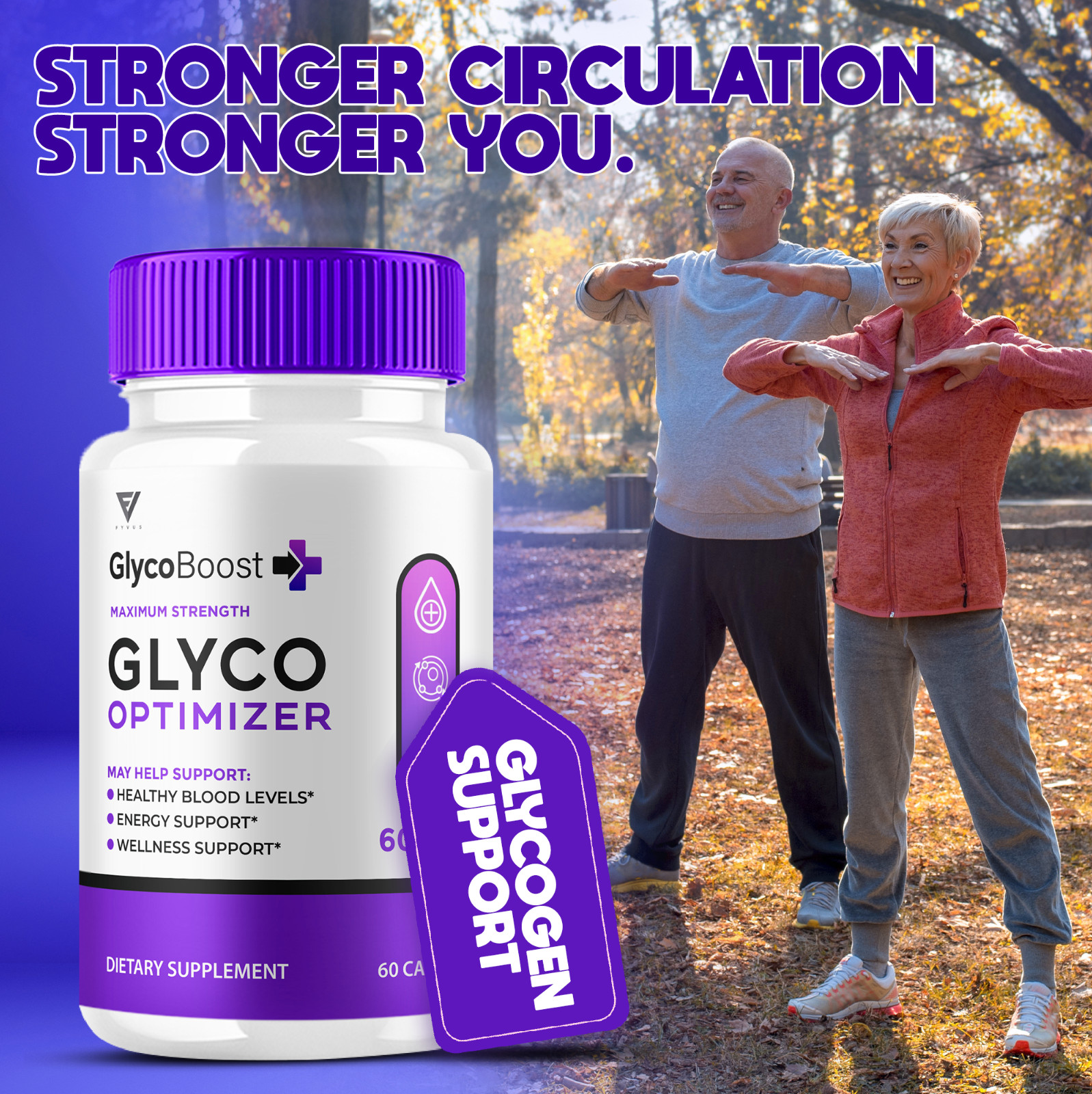 (5 Pack) GlycoBoost Capsules, Glyco Boost Glycogen Support Pills (300 Capsules)