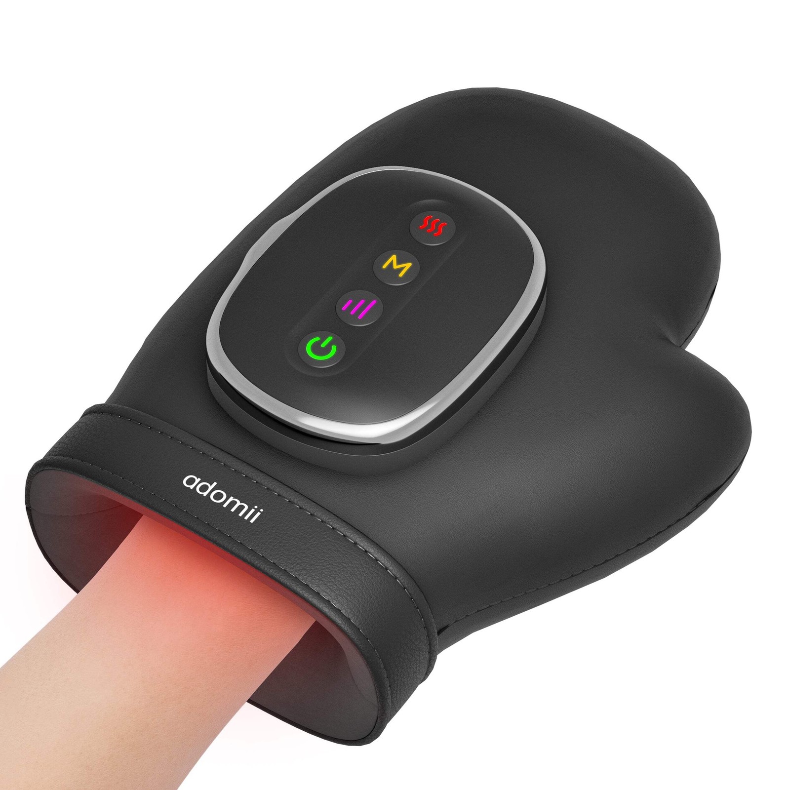 Adomii Hand Massager with Heat and Compression – Personal Massage Machine
