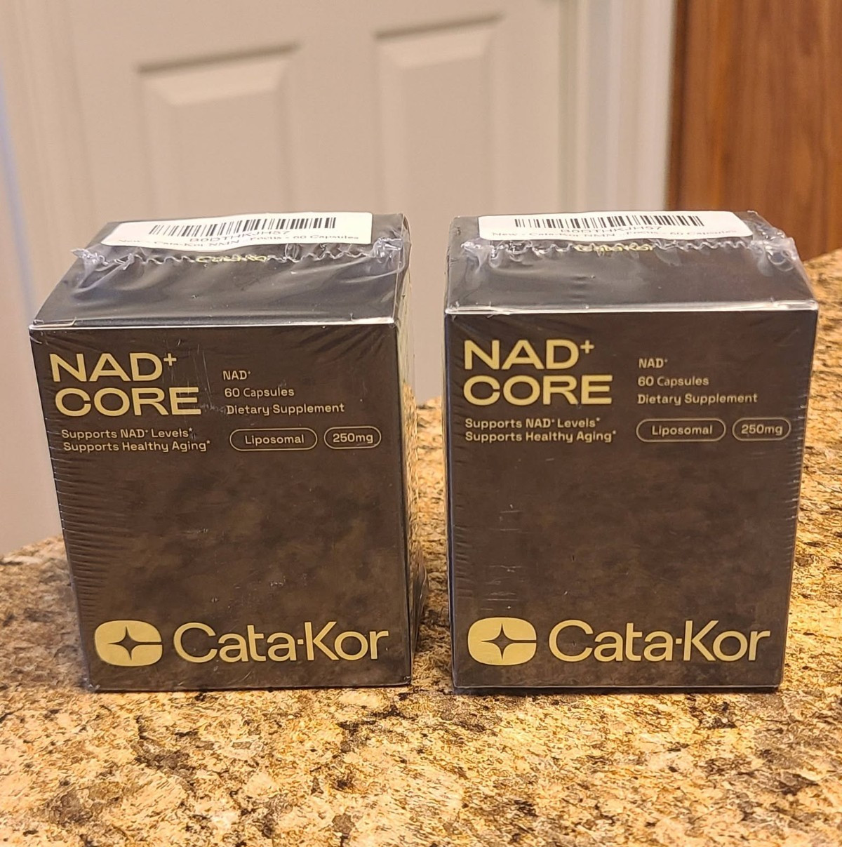 (2) NAD CORE Liposomal 250mg High Absorption Energy & Healthy Aging 60ct x 2