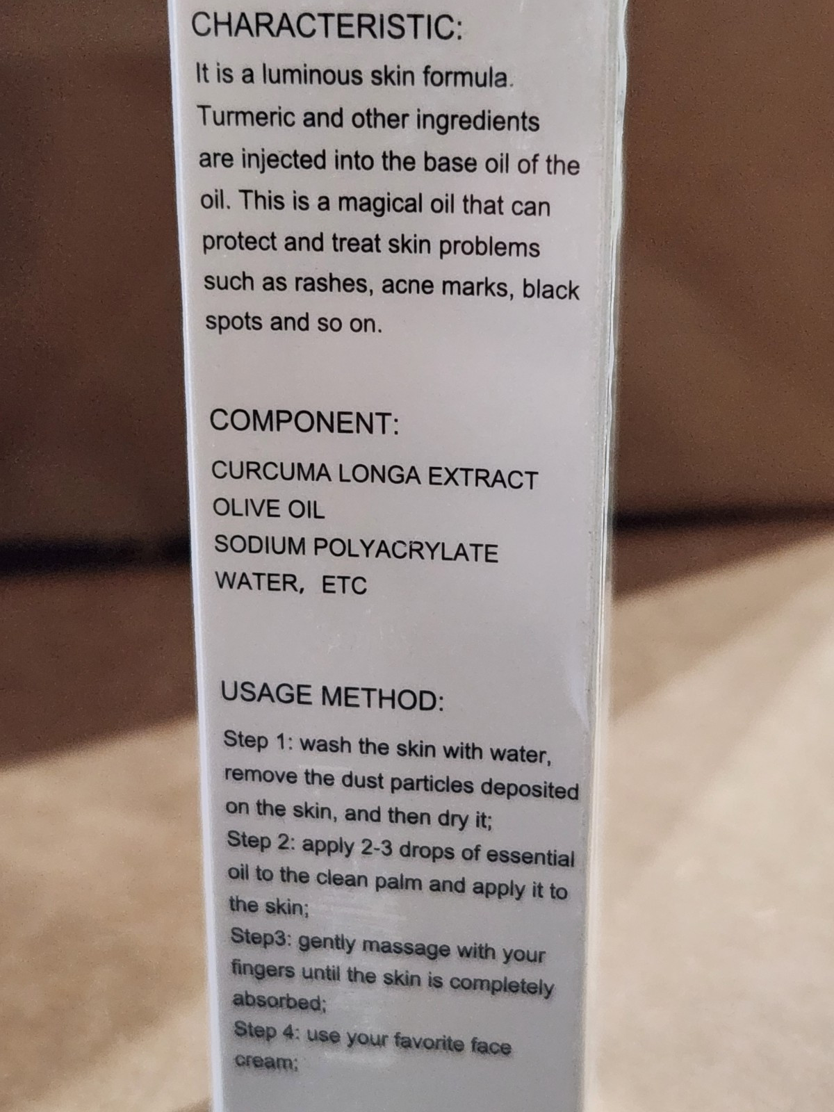 New 100% Pure Turmeric Oil – Anti-inflammatory, 30ml