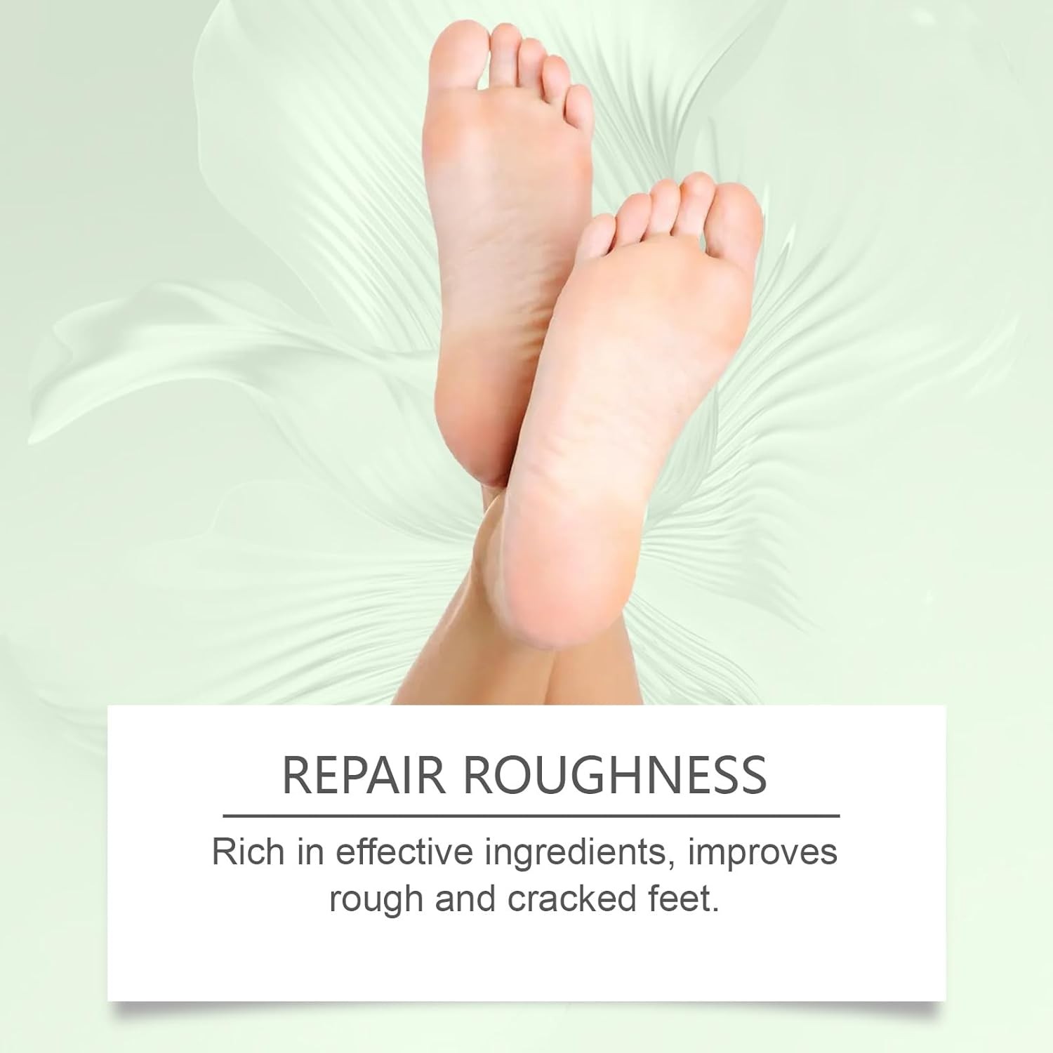 Peppermint Foot Cream with Cocoa Butter, Shea & Coconut Oil, 4 oz