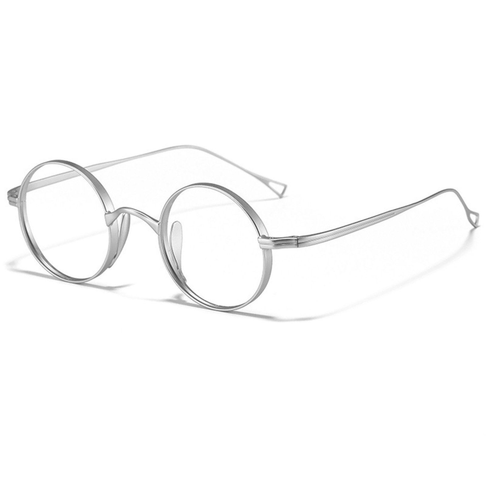 45mm Round Vintage Titanium Eyeglasses Frames Mens Womens Classic Spectacles