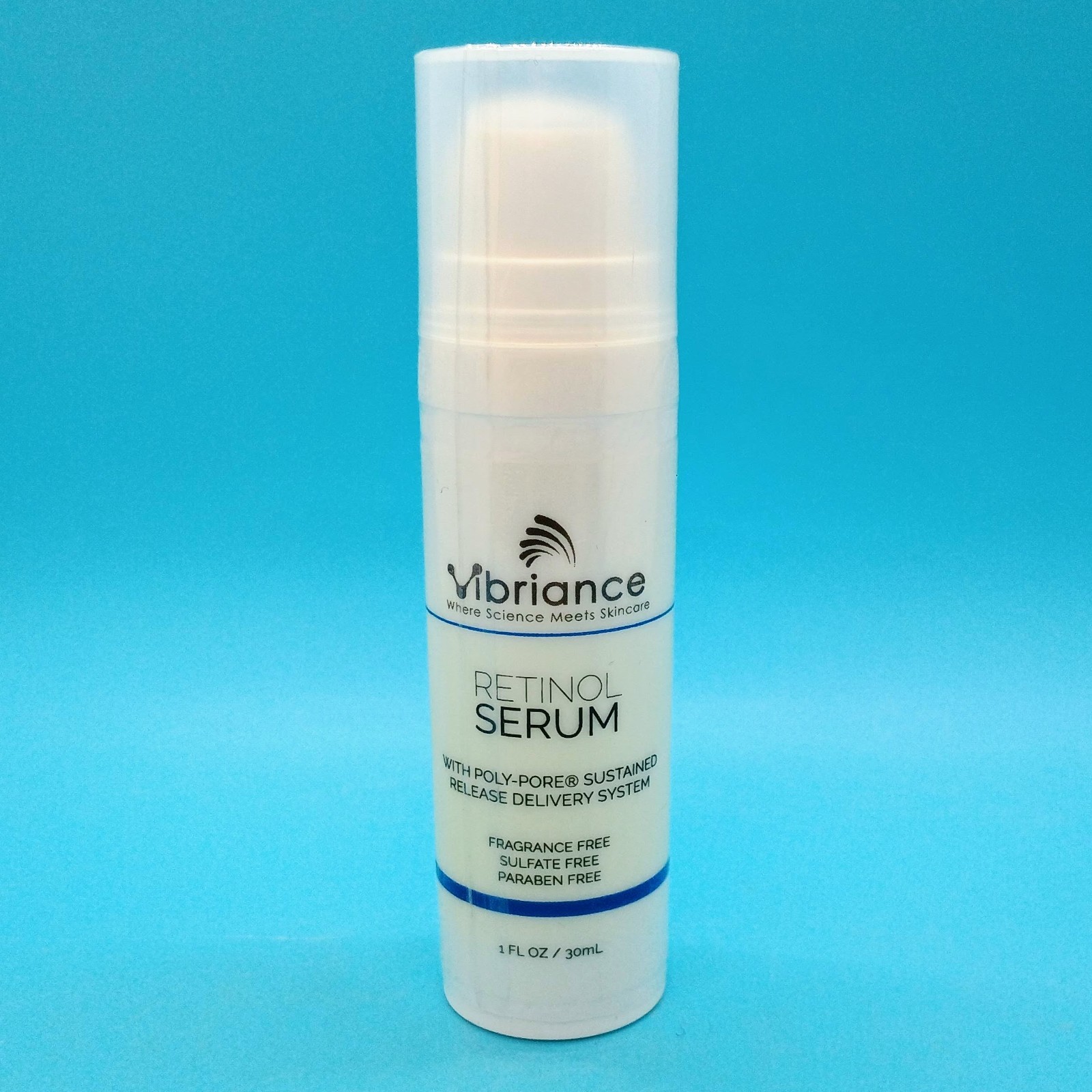 Vibriance Retinol Serum Sustained Release 1 FL OZ Fragrance Sulfate Paraben Free