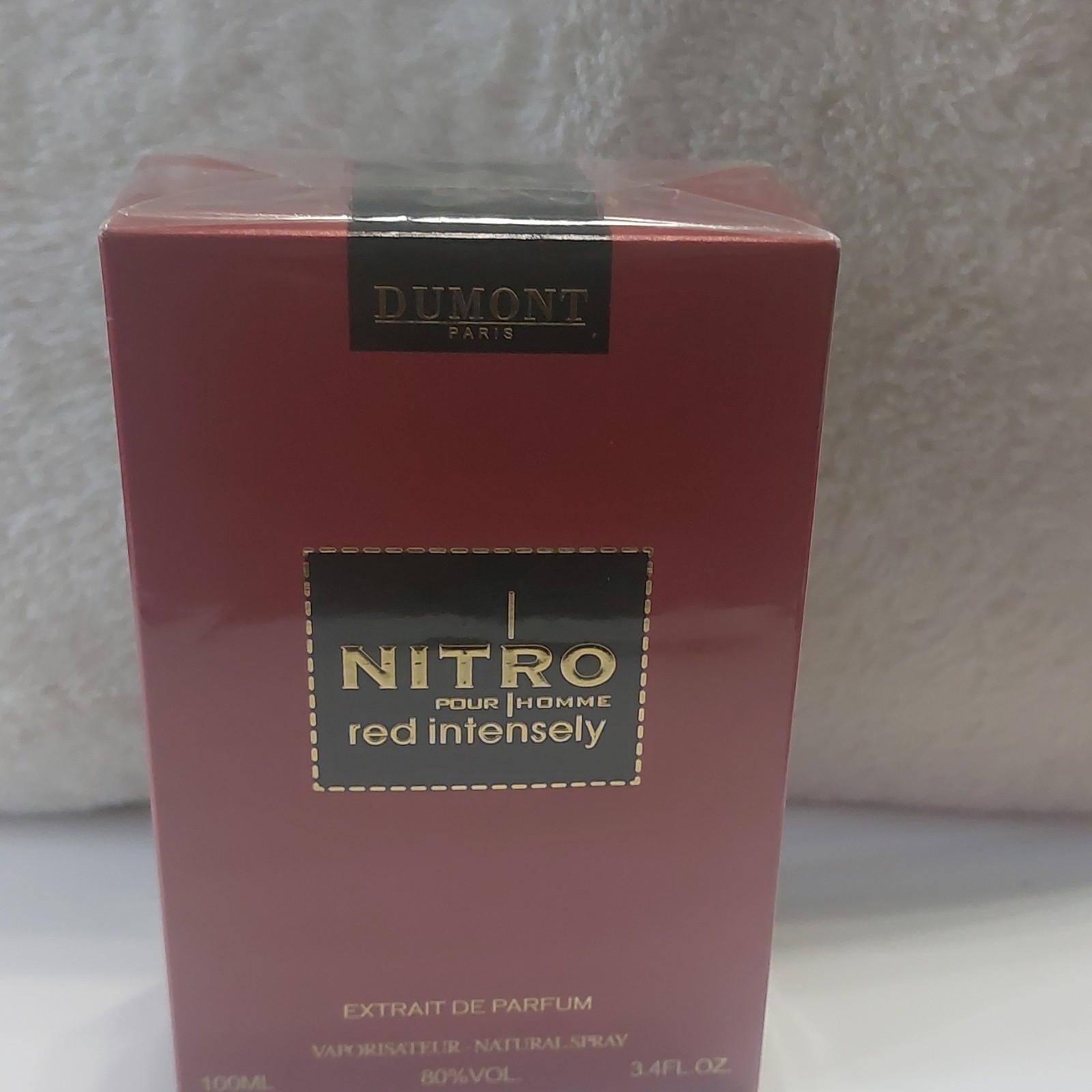 Dumont Paris Nitro Pour Homme Red Intensely Extrait de Parfum Spray 3.4 oz