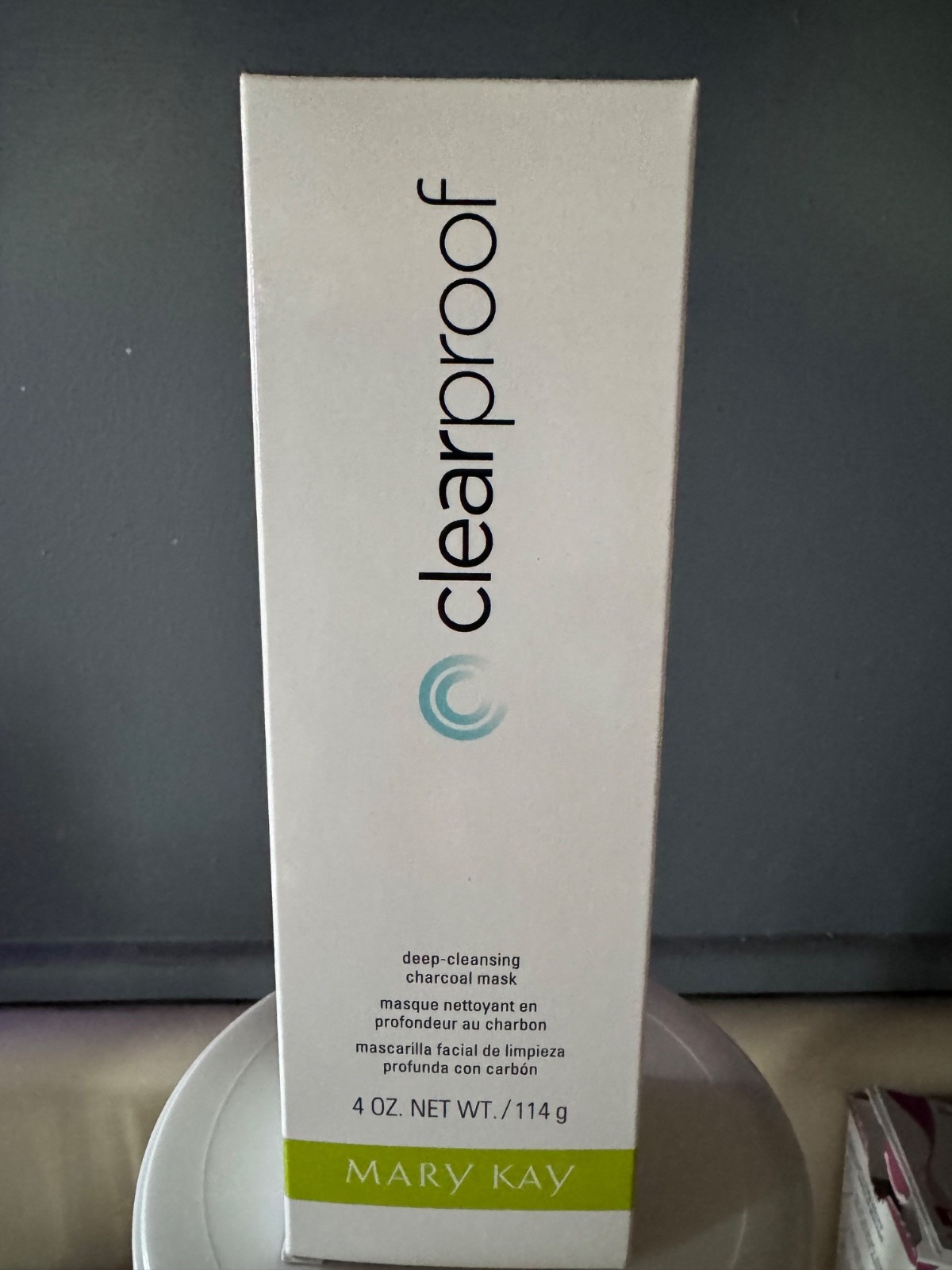 Mary Kay Clear Proof Deep Cleansing Charcoal Face Mask 4 oz Dermatologist-Tested