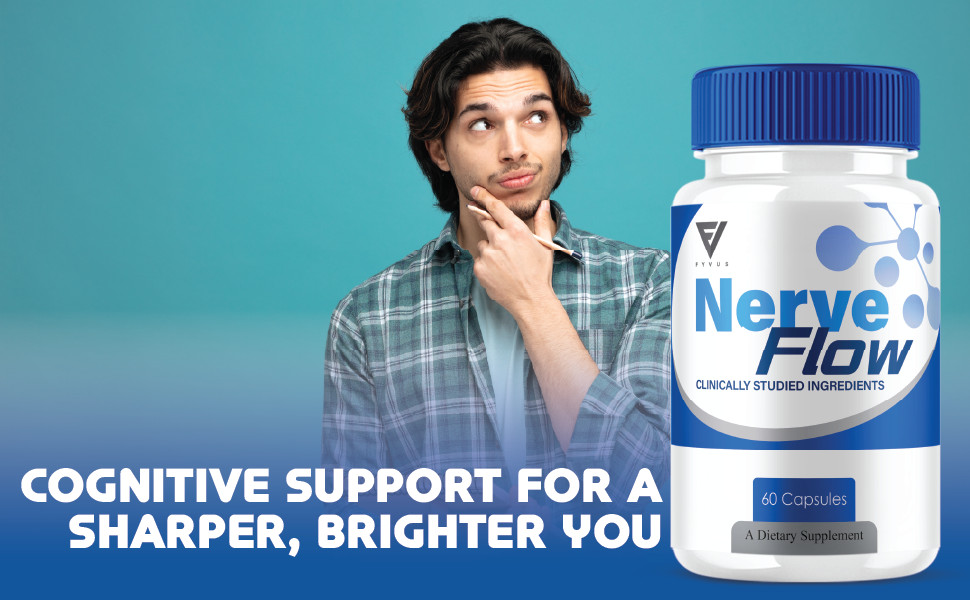 (5 Pack) Nerve Flow Nerve Support Supplement, NerveFlow Advanced (300 Capsules)