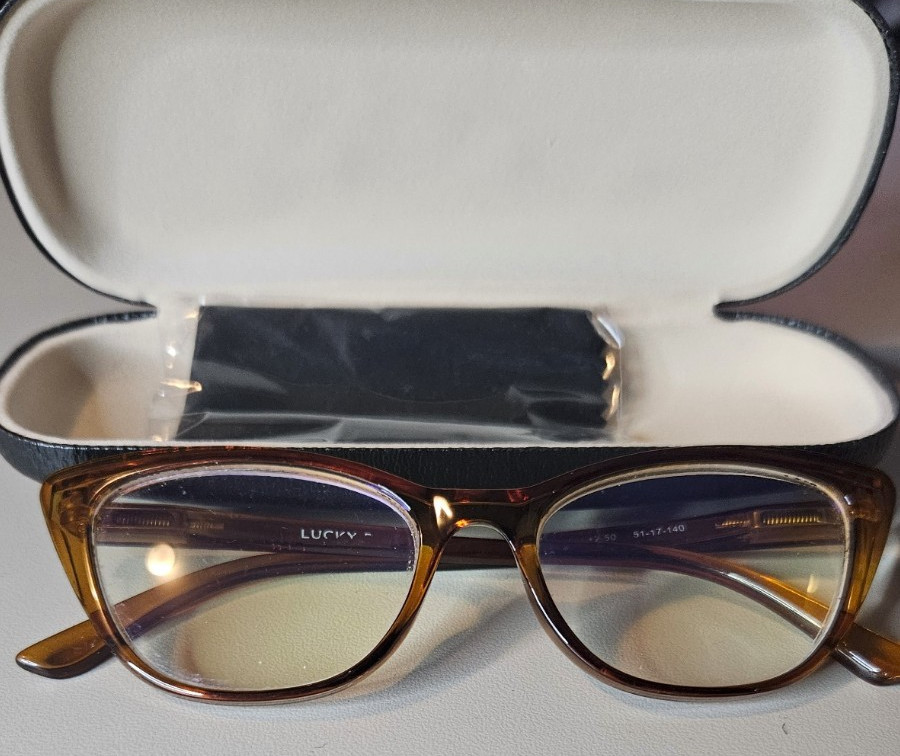 Lucky Brand Tortoiseshell Eyeglasses 51-17-140 Classic Cat Eye Optical Frames