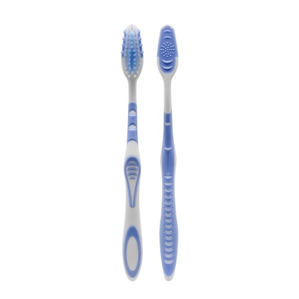 Equate Soft Manual Toothbrush 6 Pack – Contoured Bristles & Ergonomic Grip