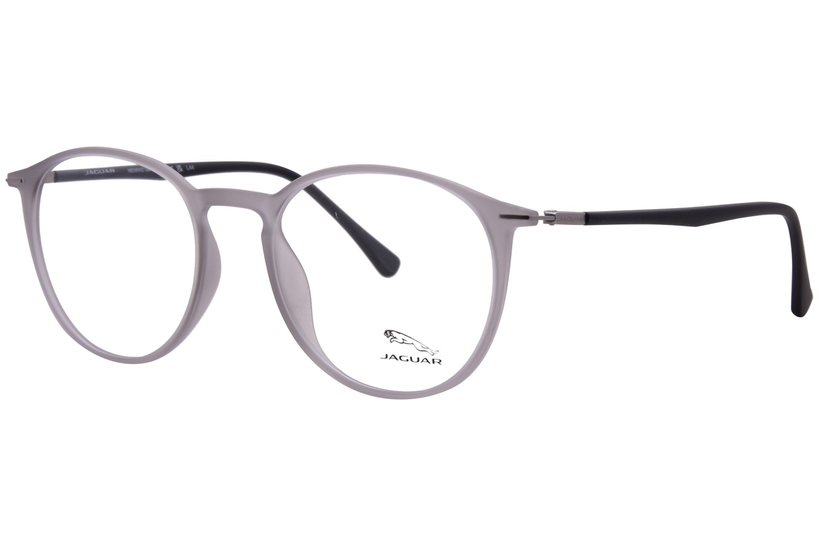 Jaguar 36808 6500 Eyeglasses Men’s Grey/Black Full Rim Round Shape 51mm