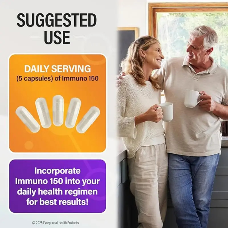Immuno 150 Immune Support 70 Minerals 13 Vitamins 150 Veg Caps