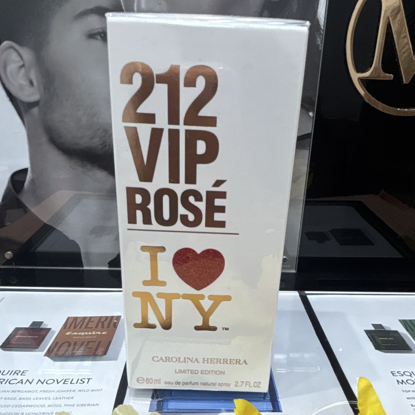 Carolina Herrera 212 VIP Rosé I Love NY Eau de Parfum Spray 2.7 fl oz LE