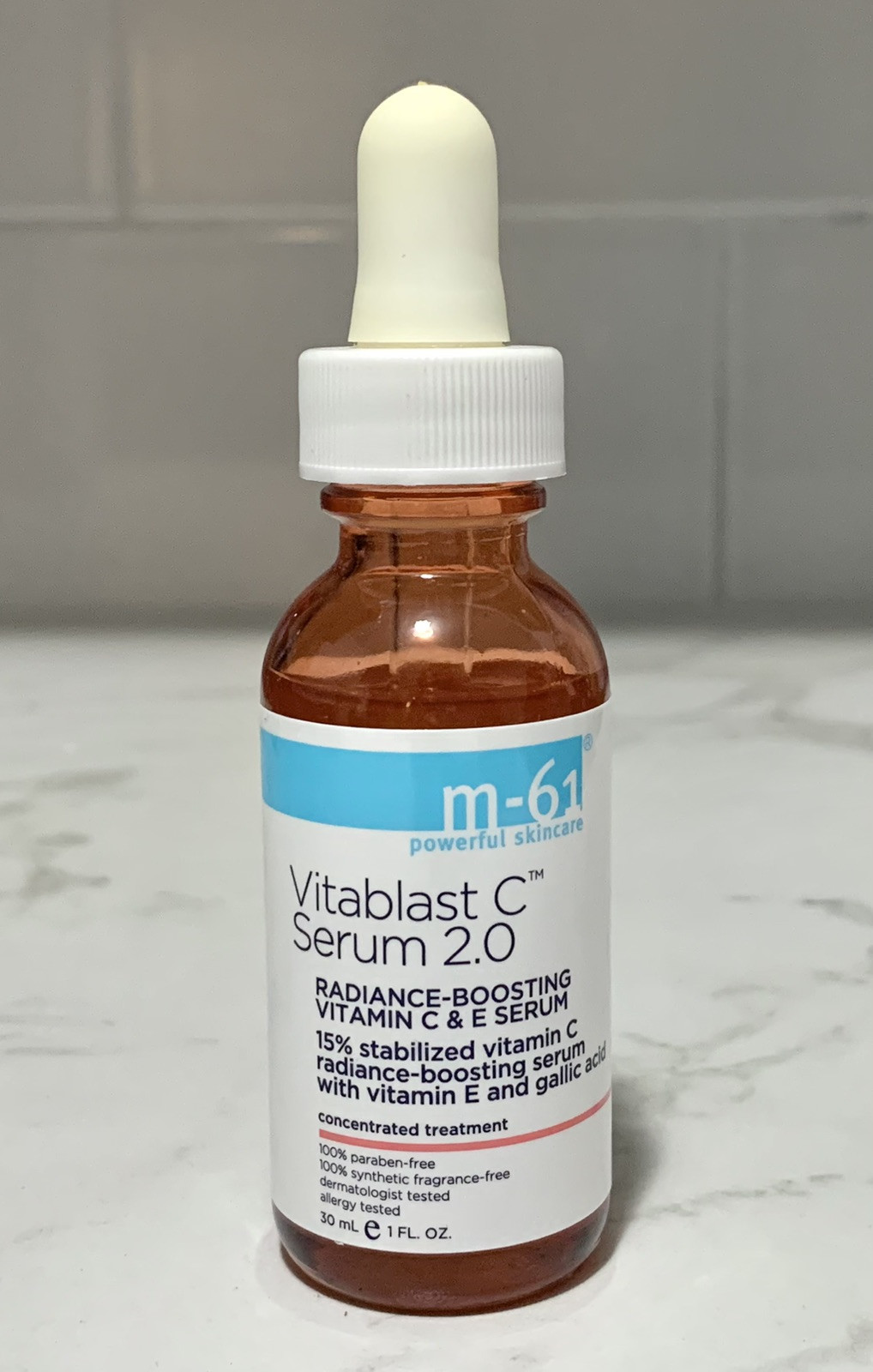 M-61 Powerful Skincare Vitablast C Serum 2.0 Radiance Boosting 1 oz / 30 ml (YY3