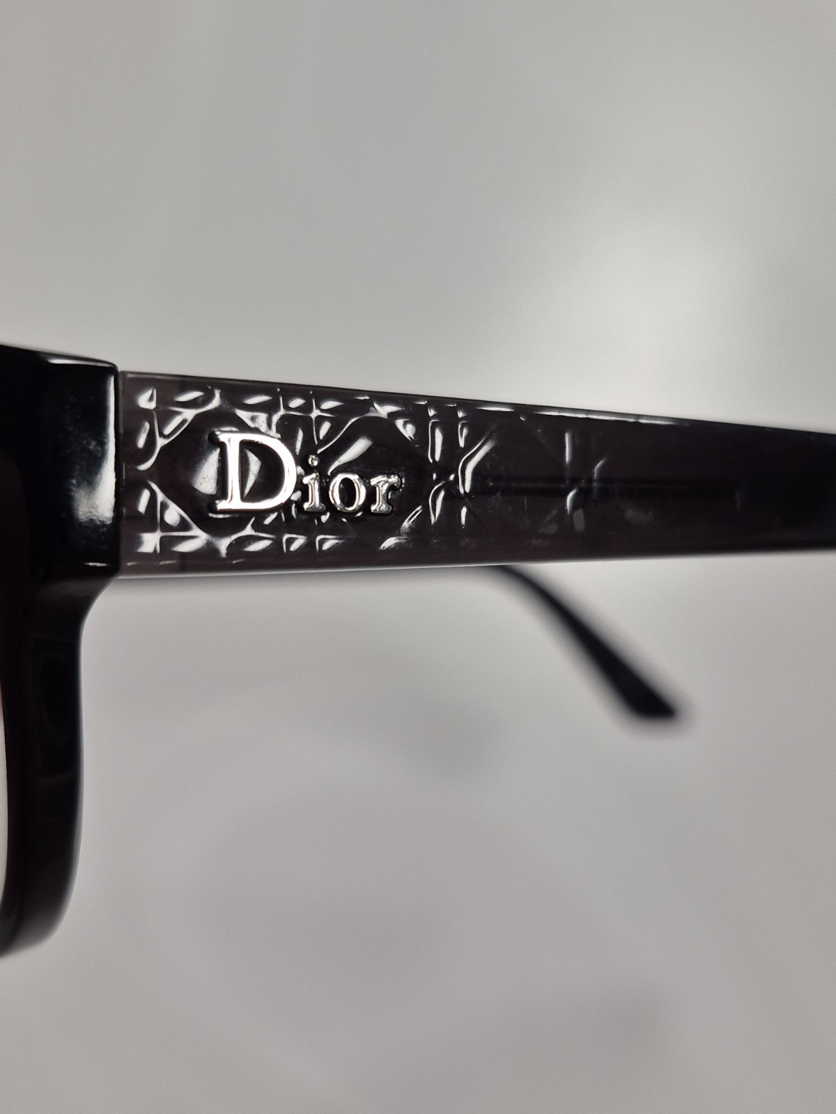 Dior CD 3240 34X 52mm Black Frames Glasses Italy Authentic