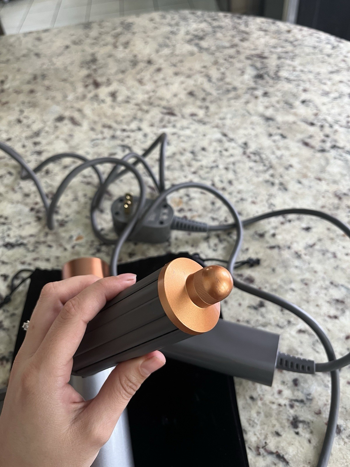 Dyson Supersonic Hair Dryer with Attachments, Electric, Gray/Copper