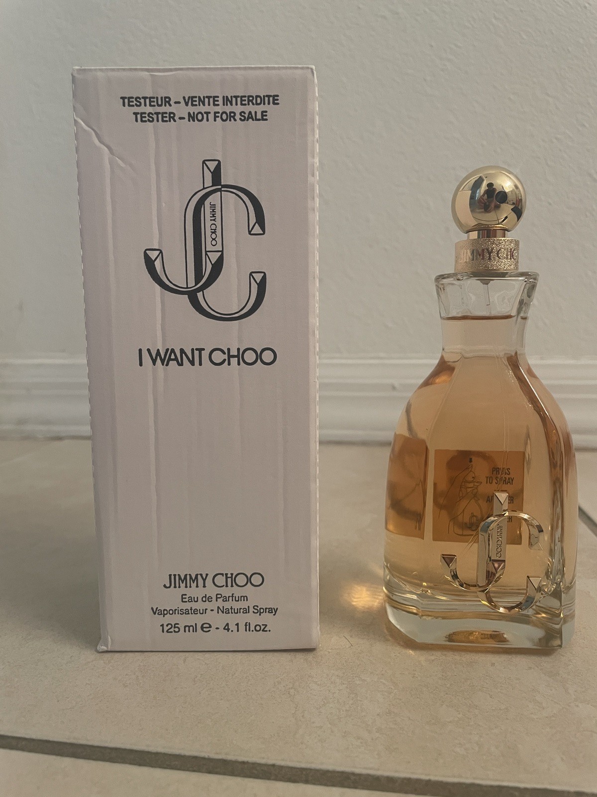 Jimmy Choo Ladies I Want Choo EDP Spray (Tester) Fragrances 3386460119283