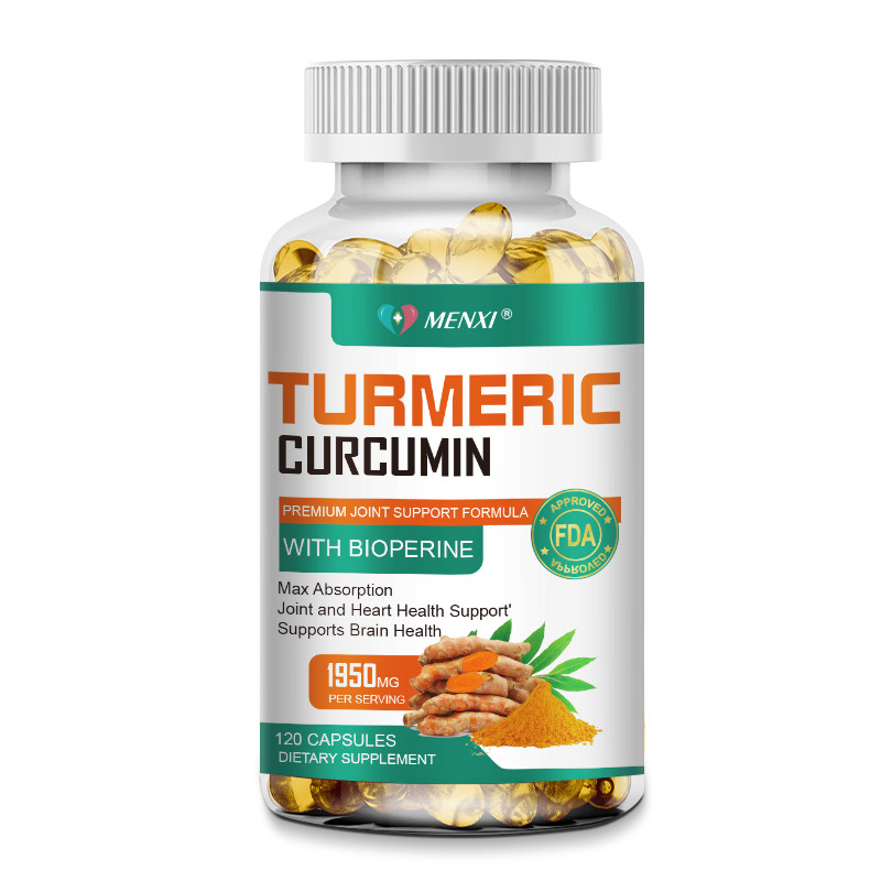 Turmeric Curcumin Black Pepper Gummies 60ct Joint Pain Inflammation Relief Gummy