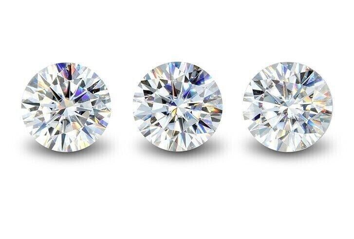 Natural Certified CVD Lab Grown Diamond 2Ct D Color VVS1 Clarity Loose Gemstone,