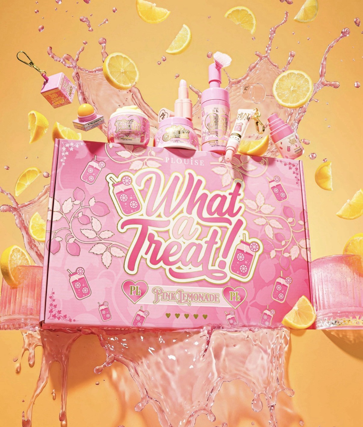P. Louise. What A Treat Pink Lemonade Bundle Not Available In US. UK EXCLUSIVE