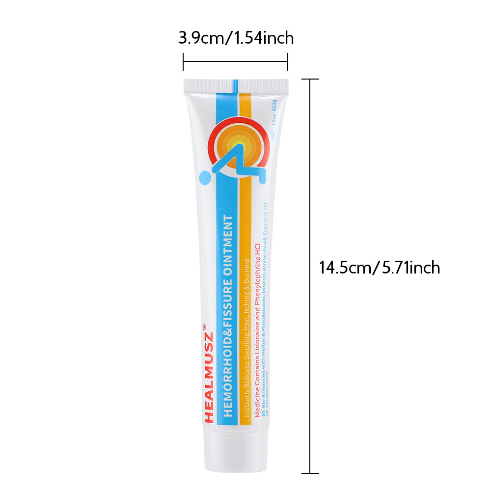 Hemorrhoids Remove Ointment Herbal Cream Relief Piles Pain Reduce Itching SALE
