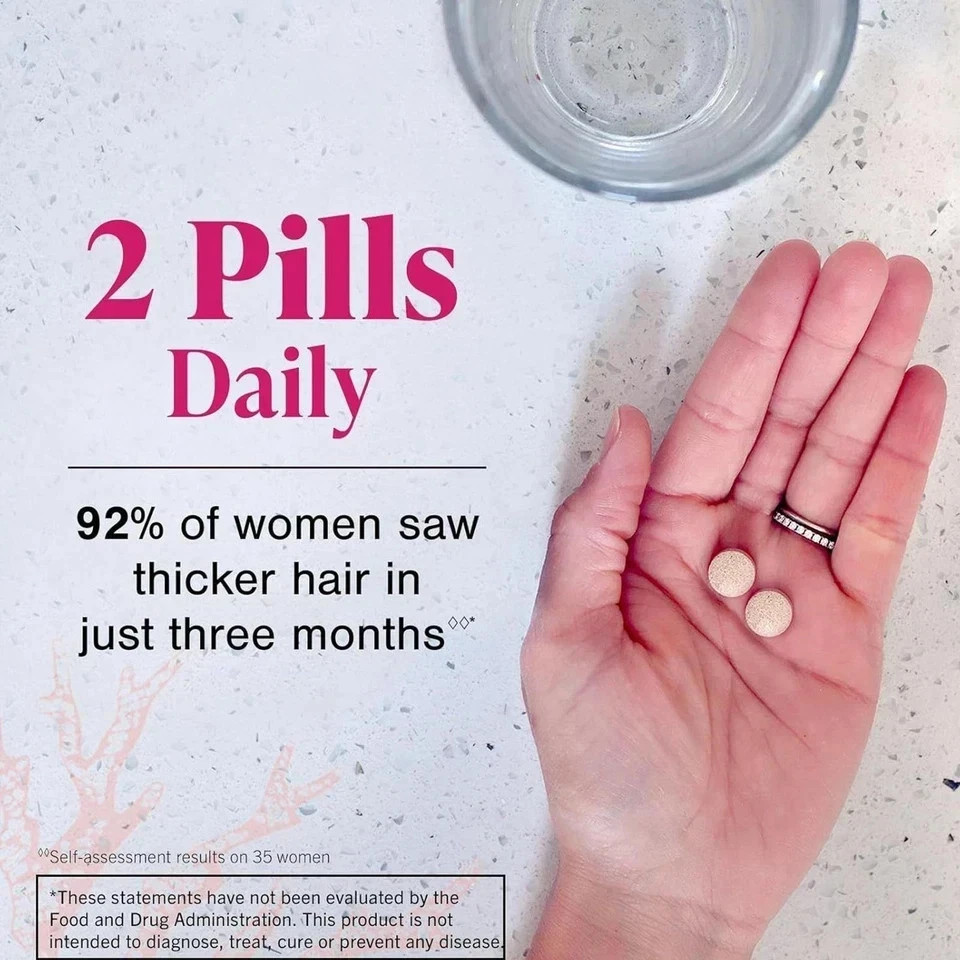 Viviscal Professional Hair Supplement Growth Tablets for Women 180 EXP 07 2027