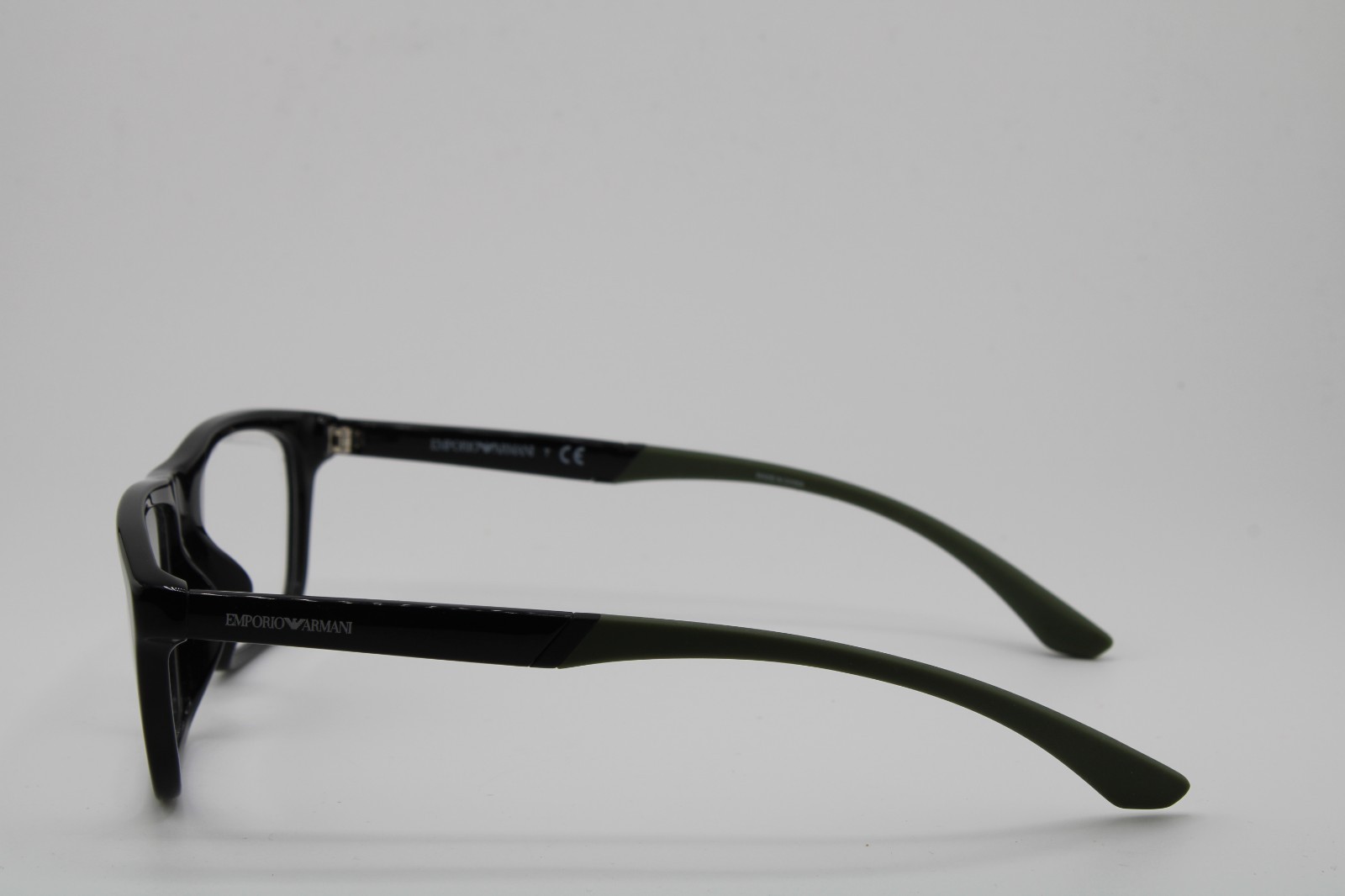 NEW EMPORIO ARMANI EA 3187F 5017 BLACK GREEN AUTHENTIC EYEGLASSES 56-18
