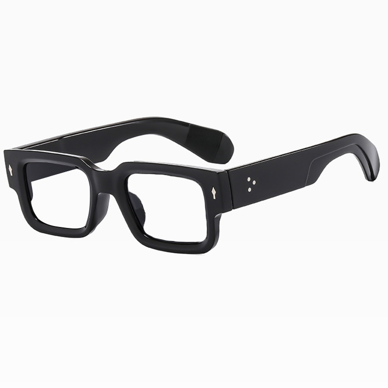 146mm Square Reading Glasses Men Women Anti Blue Light Thick Frame Glasses 2025