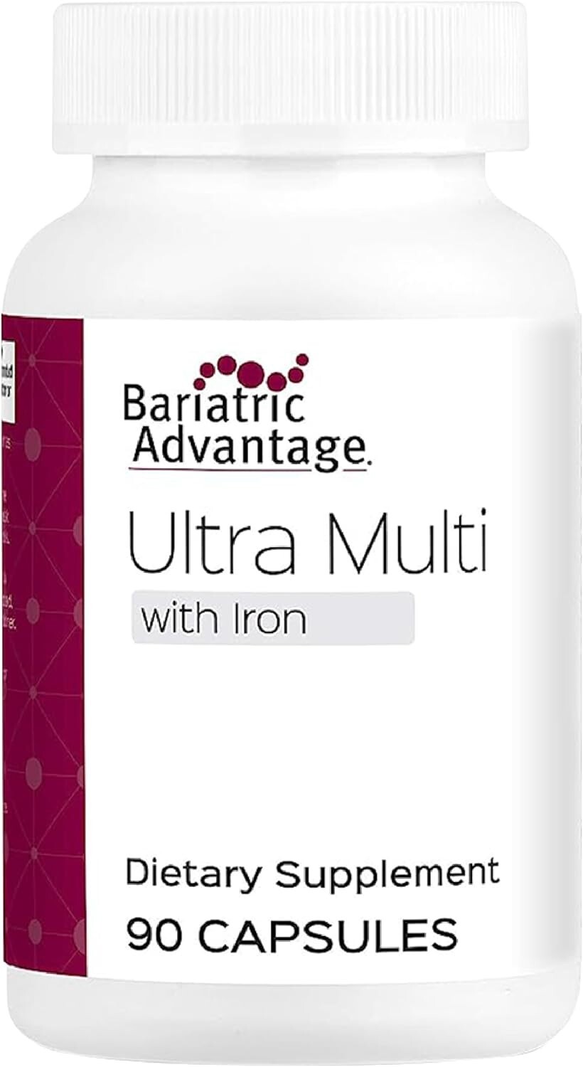 Bariatric Advantage Ultra Multi With Iron High Potency Daily Multivitamin 90 Cap