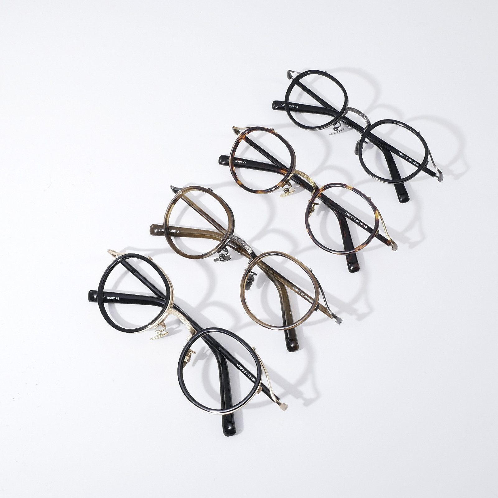 Japanese Round Eyeglass Frames Retro Hand Made Glasses Acetate+titanium