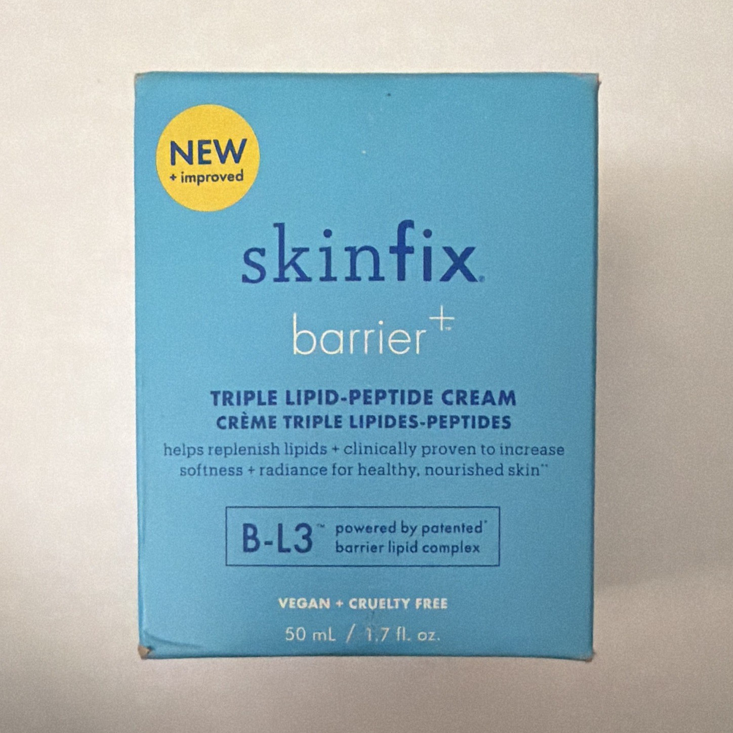 Skinfix barrier+ Triple Lipid-Peptide Cream Hydrating 1.7 fl oz Fragrance-Free