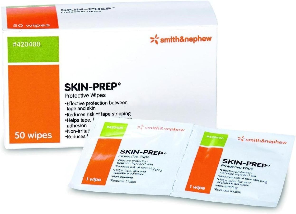 Smith And Nephew Skin-Prep Protective Wipes – 50 Count for Sensitive Skin Care